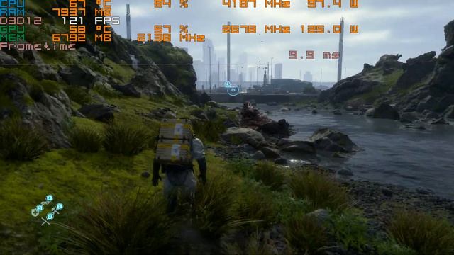 DEATH STRANDING gameplay on i5-11400f + rx 6700 (NON XT) ULTRA 1080p смотреть онлайн