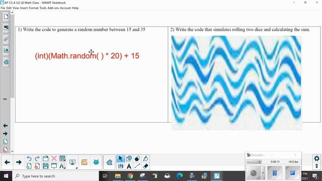 AP CS A U2 L8 Math Class смотреть онлайн