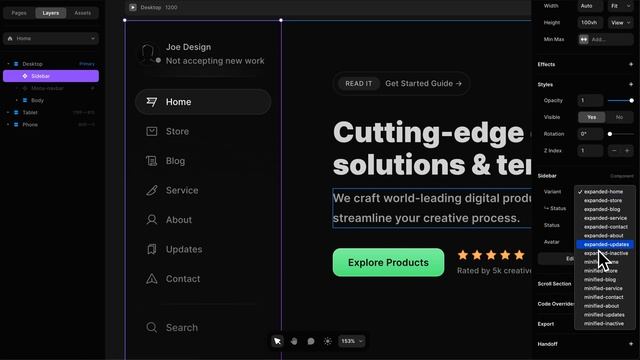 Nest - Updating Sidebar Component смотреть онлайн