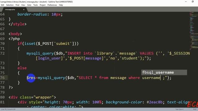Design & Develop a message system like facebook messenger or Wechat (student) | LMS- part 42 смотреть онлайн