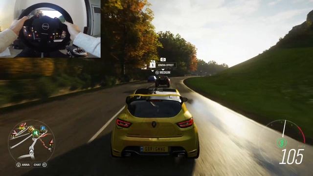 Forza Horizon 4 - Renault Clio Rs 16 Concept - Steering Wheel And Shifter Gameplay
