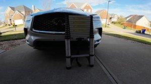 Телескопическая лестница для дома.