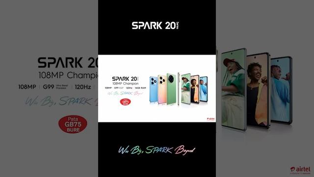 TECNO SPARK 20 toleo la simu yenye camera uwezo mkubwa 108MP смотреть онлайн
