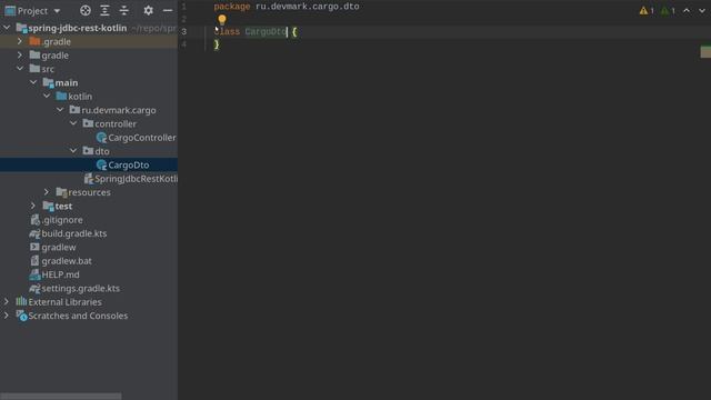 Spring JDBC, REST и Kotlin: делаем заготовку проекта и проектируем API смотреть онлайн