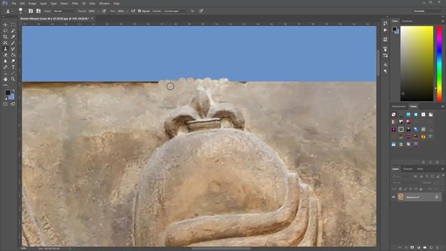 How To Fill Empty Space Around Images To Fit To Canvas Templates