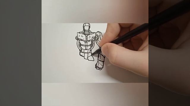 как нарисовать атома из живой стали смотреть онлайн