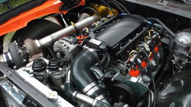 1973 Turbo LS Camaro - Update: IT RUNS! смотреть онлайн