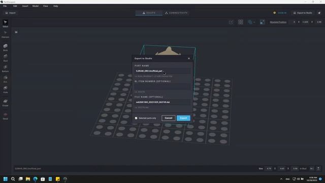 Importing Stl Files into Bricklink Studio and Create Multicolour Parts смотреть онлайн