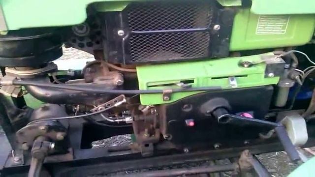 Мототрактор. Усиление пусковой рукоятки и запуск двигателя вручную. смотреть онлайн