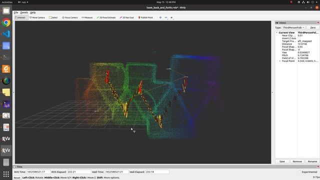 LOAM Implementation on Handheld 2D Lidar Data for building 3D map смотреть онлайн