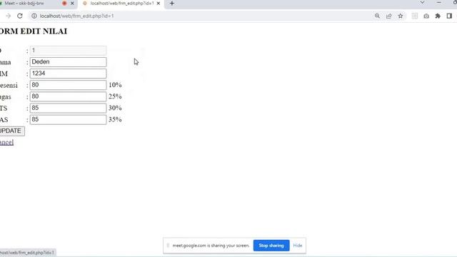 PHP - MySQL Database (Update-Delete) смотреть онлайн