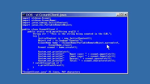 59 J2EE Chapter06 Enterprise JavaBeans Lesson6 Calling Bean Methods смотреть онлайн