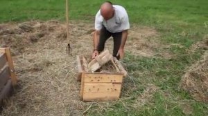 Ручной пресс для изготовления тюков из сена №2