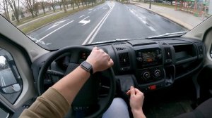 Citroen Jumper L3H2 2021 (2.2 HDi 165HP) | 4K POV Test Drive  | Cold Start | Weighing | Acceleratio