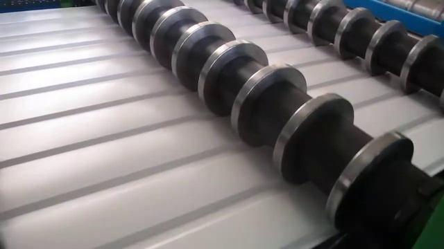 Линию для производства профнастила C8 (Профилегибочный стан с инструментом) смотреть онлайн