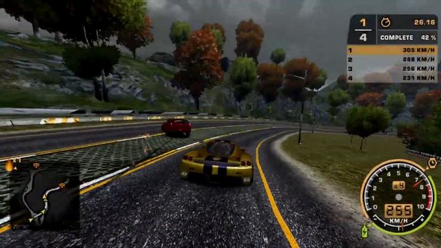 NFS Most Wanted | Speed Trap Race With Ferrari Enzo | Gameplay смотреть онлайн