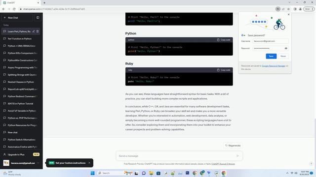 Why learn Perl Python Ruby if the company is using C C or Java as the application language смотреть онлайн