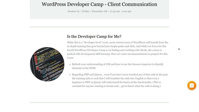 Preview of the 4th WordPress Developer Camp смотреть онлайн