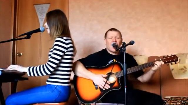 АЛИСА - ЛОДКА (Кавер под гитару и синтезатор - Олег Хлопников Настя) смотреть онлайн