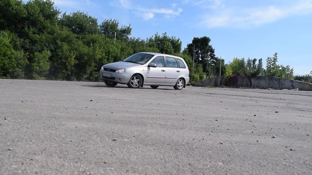 Полицейский разворот на Калине