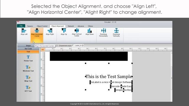 GoLabel - Object Alignment смотреть онлайн