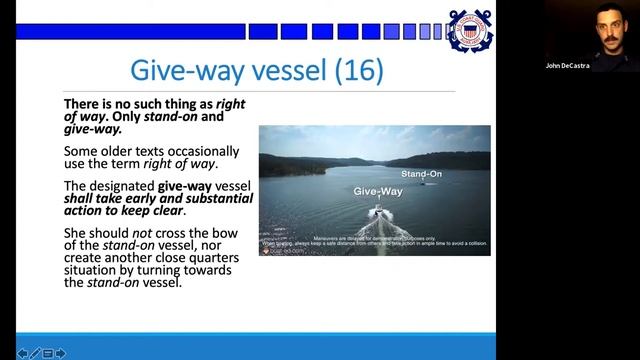 Coast Guard Tech Talks: Rules of the Road, part 1 смотреть онлайн