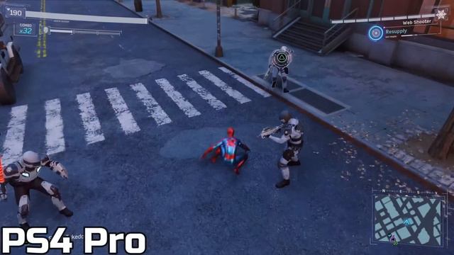 Marvels Spiderman - PS4 Pro VS PS4 Slim VS PS4 - Graphics Comparison