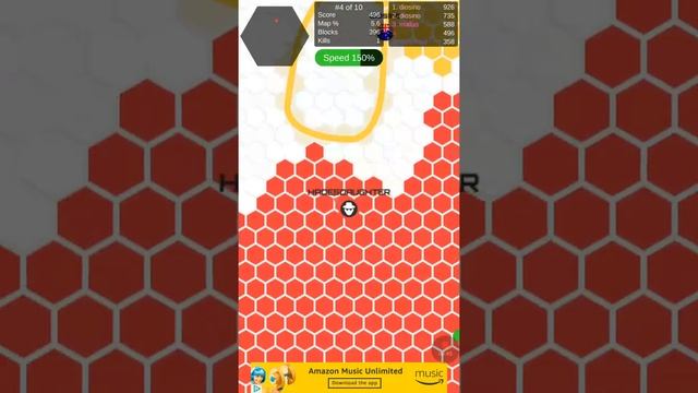 Must GO FASTER | HEXAR.IO смотреть онлайн