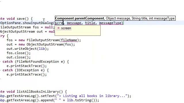 Java: Extended Simple Library System With GUI (Part 36) смотреть онлайн