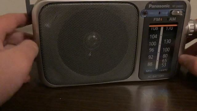Panasonic RF-2400D “review” смотреть онлайн