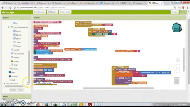 guardar foto en servidor web y mysql en AppInventor Parte 1 смотреть онлайн