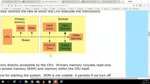 IPC144QQ - Week01 - Welcome, Computers, information and compilers смотреть онлайн