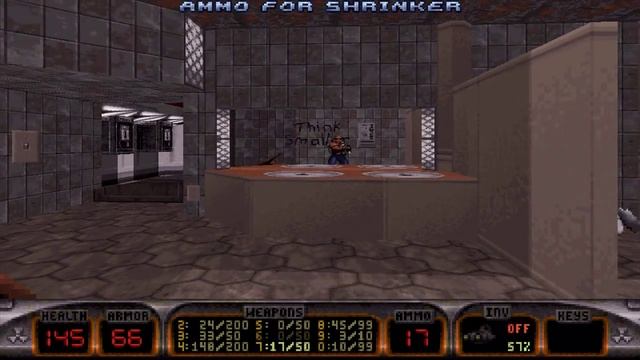 Duke Nukem 3D 100% Walkthrough: Duke-Burger (E4L2) [All Secrets]