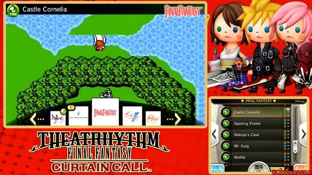 Theatrhythm Final Fantasy: Curtain Call - Walkthrough Part 3 Music Stage - Final Fantasy смотреть онлайн