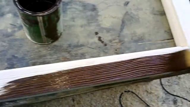 Состаривание рамы смотреть онлайн