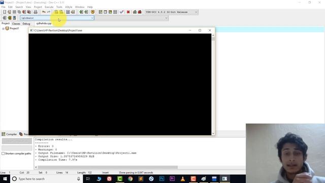 Move Circle to Forward Direction using C++ | Graphics in C++ смотреть онлайн