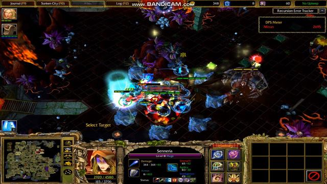 Warcraft 3 Sunken City 2.4.0A Insane Heroic Final Boss [Solo] #1 смотреть онлайн