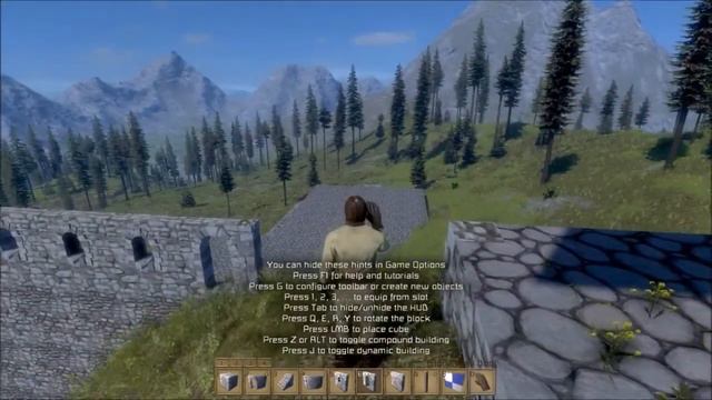 Medieval Engineers - One mans quest to build a castle - Part 1 смотреть онлайн