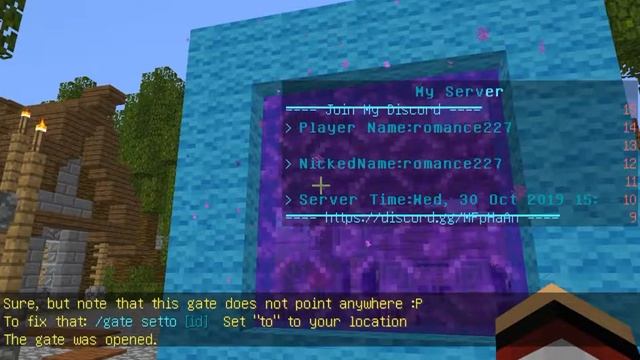 как зделать портал на сервере в майнкрафт атернос плагин  AncientGates