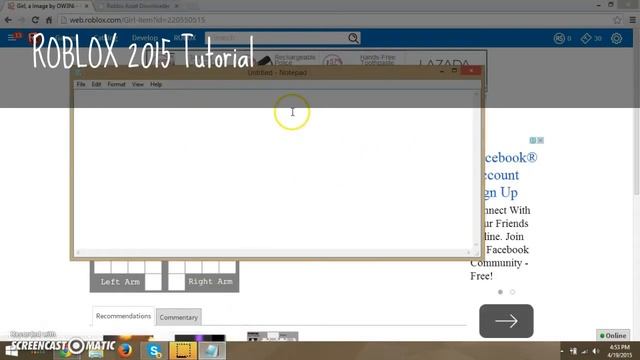 ROBLOX - How To: Get FREE Shirt/Pants/T-Shirts смотреть онлайн