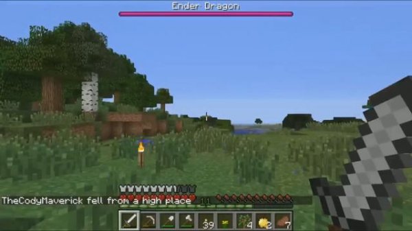 "Kraken Boss Battle" Minecraft: Ore Spawn Mod!