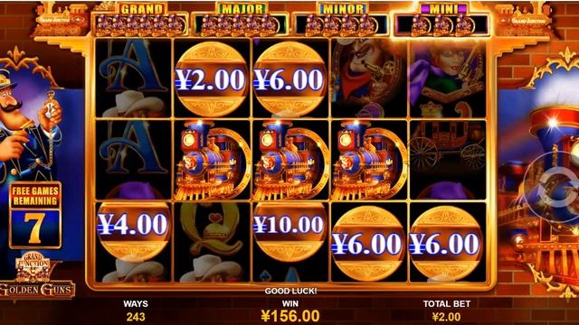 Grand Junction:Golden Guns - Playtech New Slot Game смотреть онлайн
