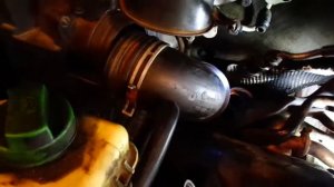 Снятие турбины Volkswagen Т5 2.5 объём двигатель AXD