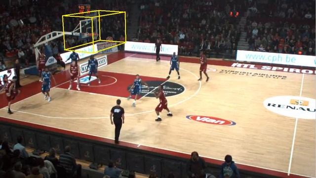 2D ball detection (Corr, cam1 basket area, after RANSAC filtering: trajectory) смотреть онлайн