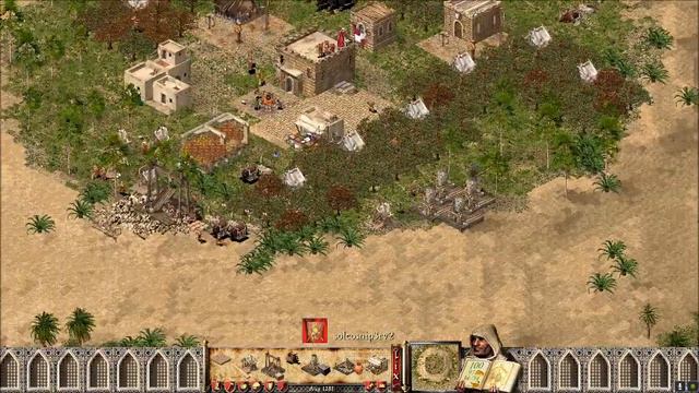 Stronghold Crusader Walkthrough - Crusader Trail - 31 - Warning Drums смотреть онлайн