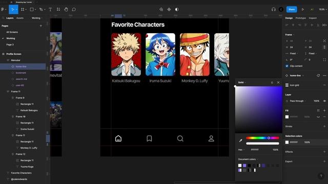 Create a Streaming App UI in Figma смотреть онлайн
