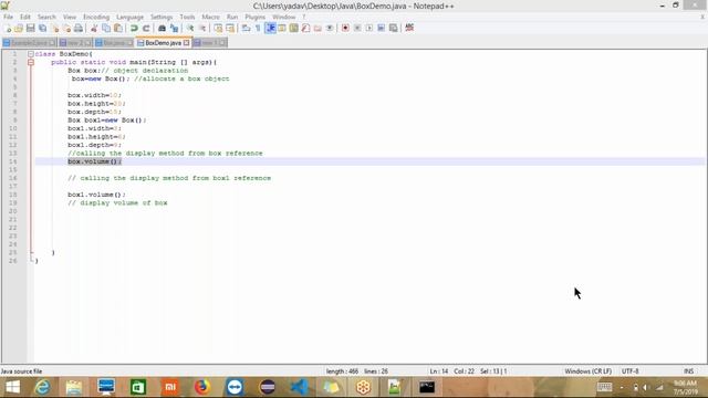 Method creation in Java смотреть онлайн