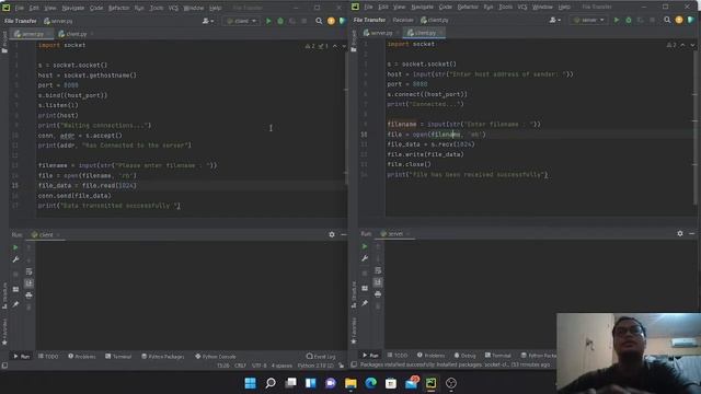 FTP Server Using Python смотреть онлайн