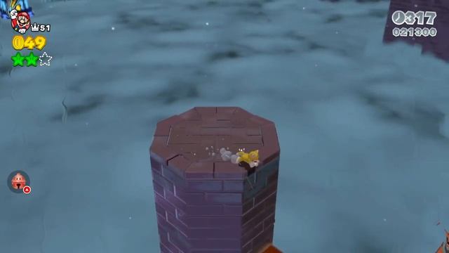 Super Mario 3D World Walkthrough - World Flower-11: Spiky Spike Bridge Sneak смотреть онлайн