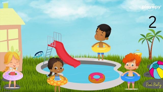 POOL PARTY | Hidden Picture & Word Game Made for Kids | Visual Exercises смотреть онлайн